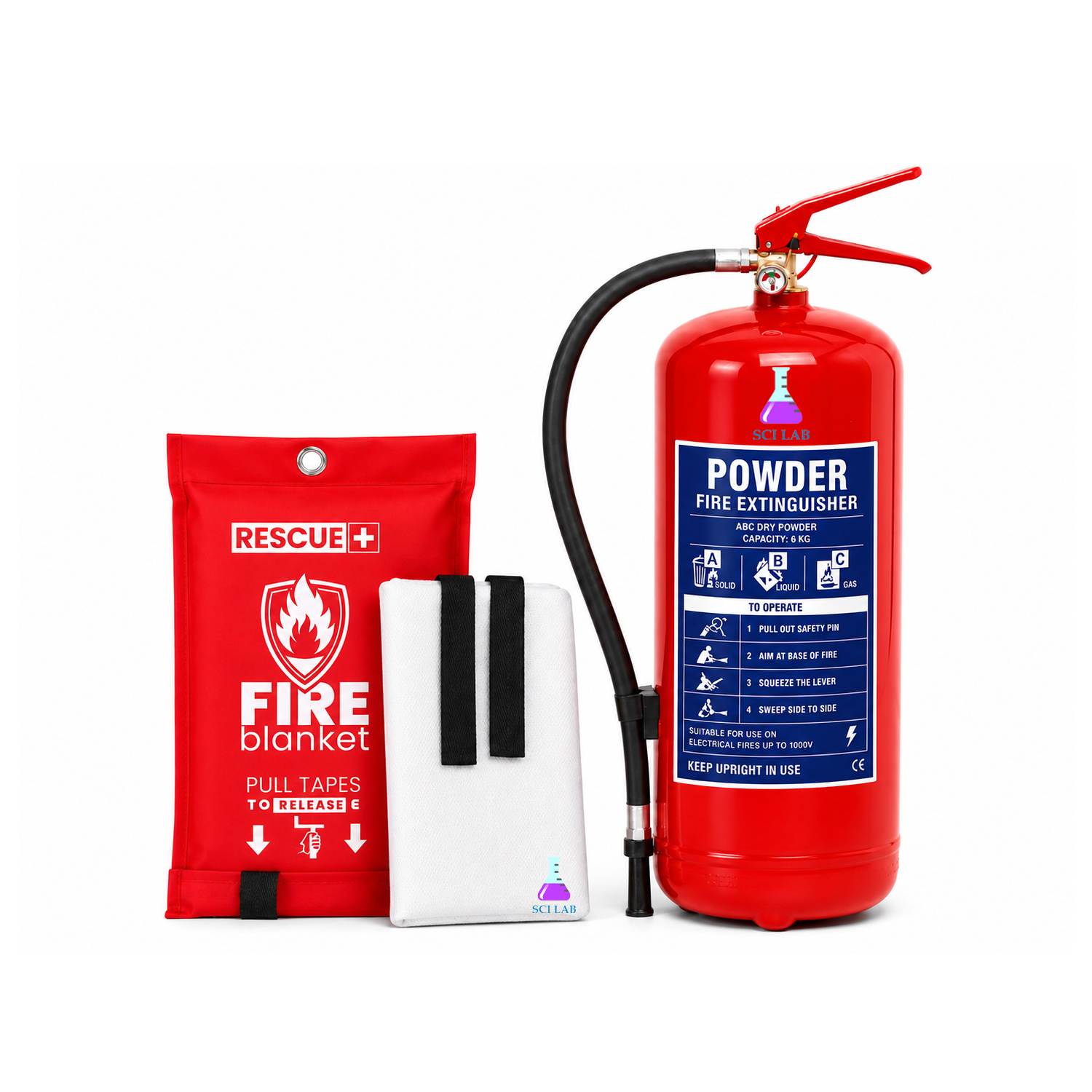 Fire Extinguisher and Fire-Resistant Silk
