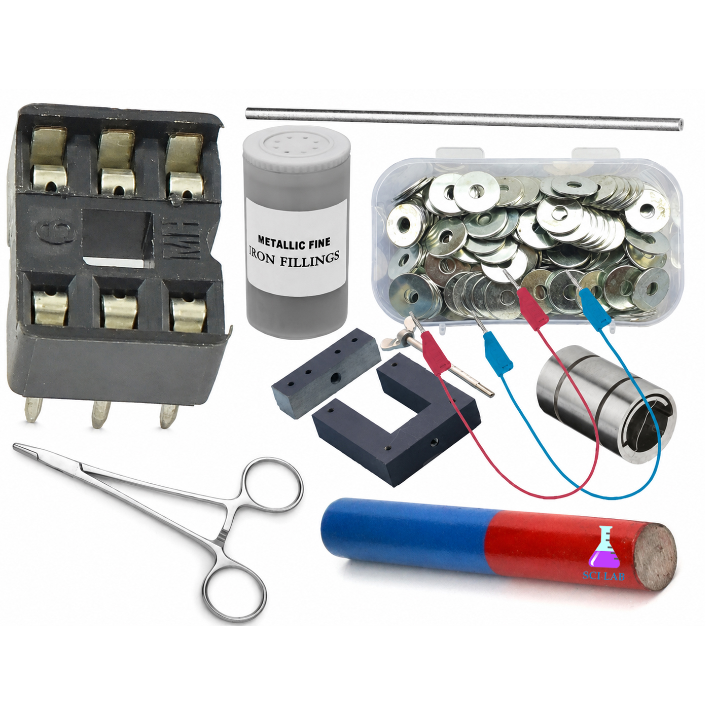 Electricity EL2+ "Electrostatics, Magnetostatics, Induction, Lorentz Force" Set