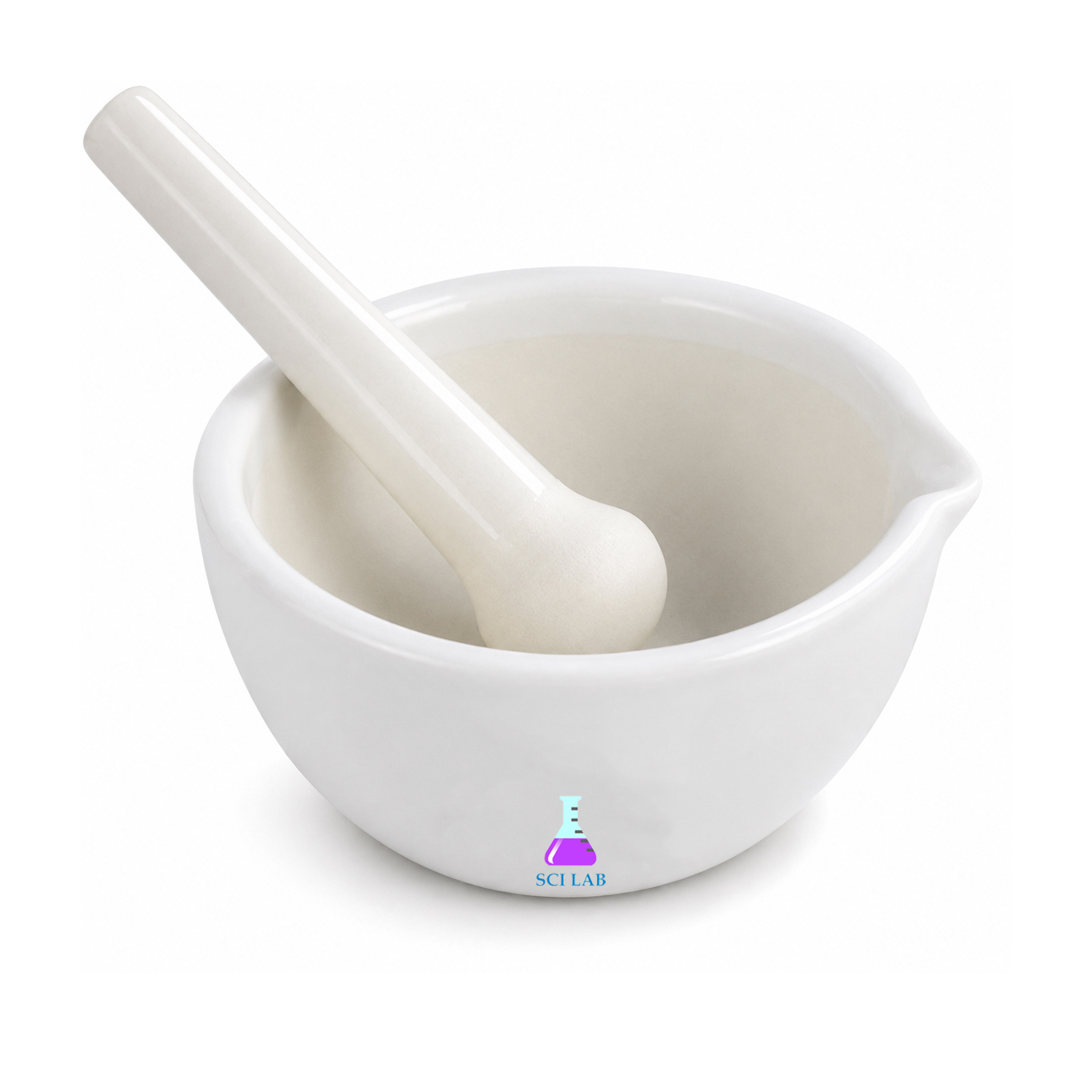 Porcelain Pestle with Mortar