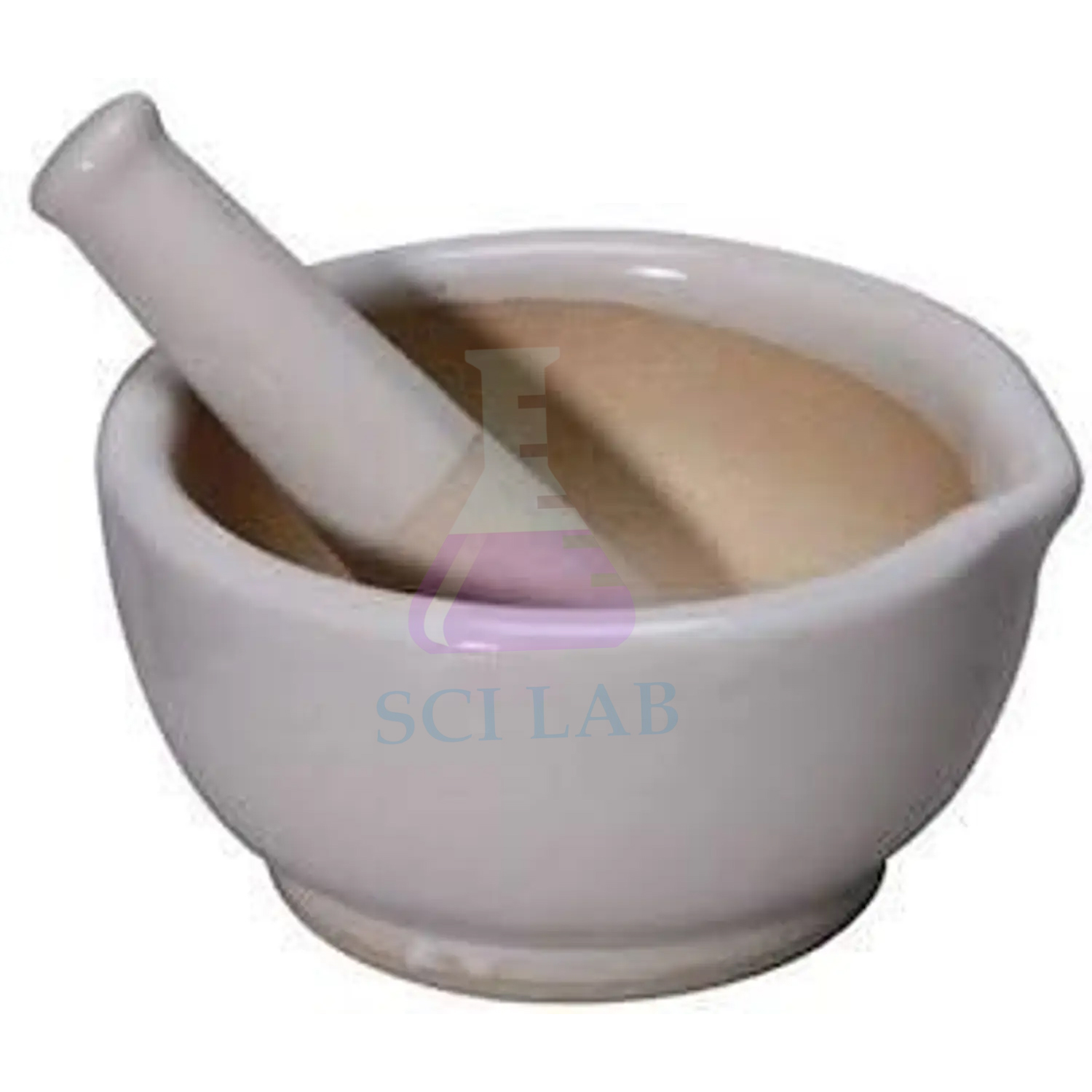 Porcelain Mortar and Pestle