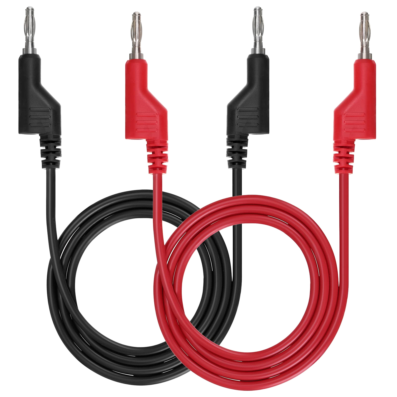 Connecting Leads with 4 mm Safety Plugs