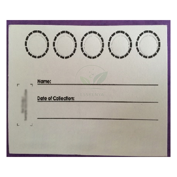 Dry Blood Spot Paper