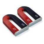Pair of Horseshoe Magnets with Keeper